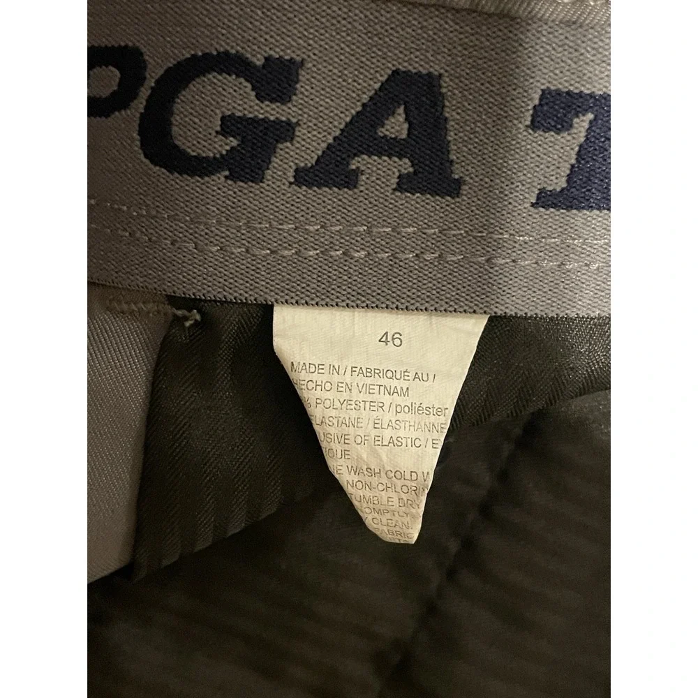 Mens‎ Pga Tour Golf Shorts Grey Performance Stretch Athletic Size 46